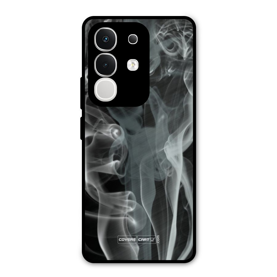 Dense Smoke Metal Back Case for iQOO Z10x