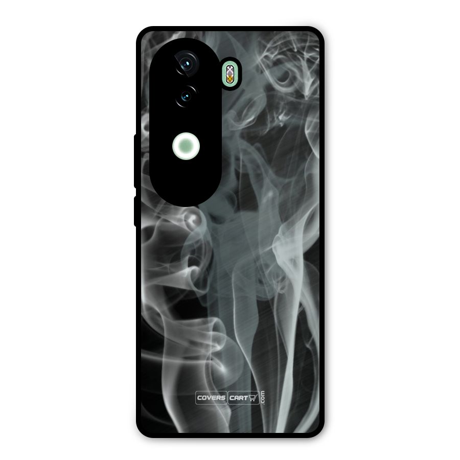 Dense Smoke Metal Back Case for iQOO Z9s
