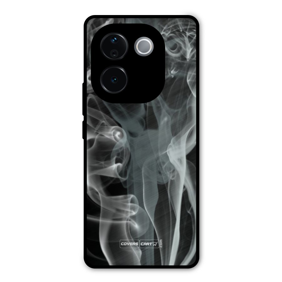 Dense Smoke Metal Back Case for iQOO Z9s Pro