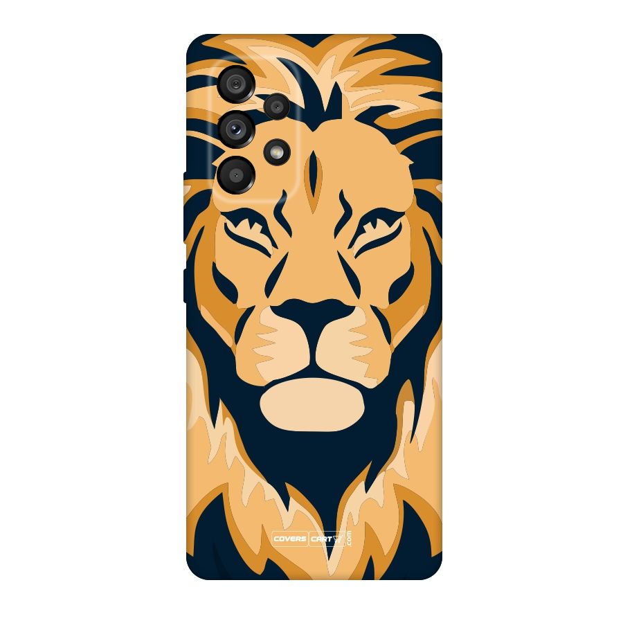 Designer Lion Original Polycarbonate Back Case for Galaxy A53 5G