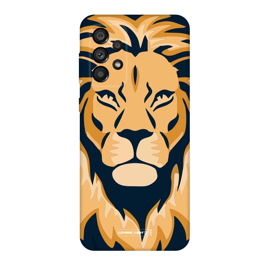 Designer Lion Original Polycarbonate Back Case for Galaxy A73 5G