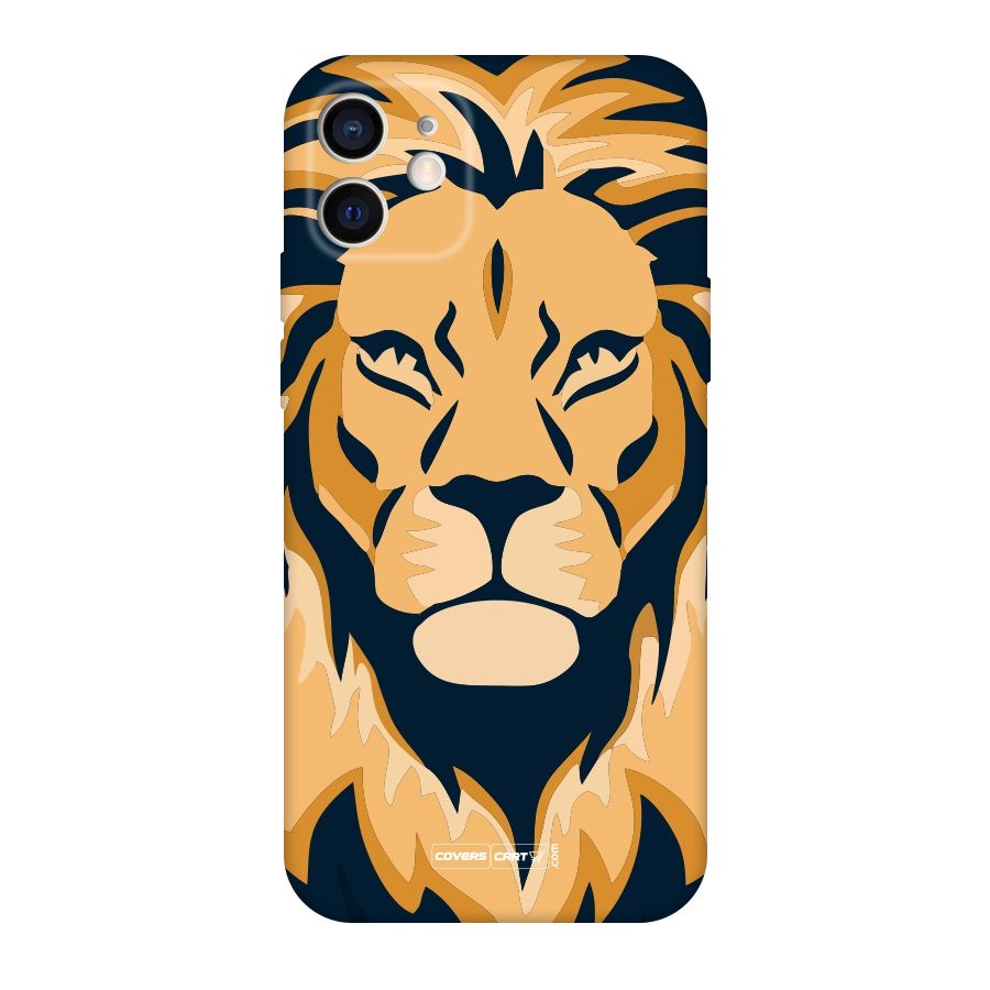 Designer Lion Original Polycarbonate Back Case for iPhone 12