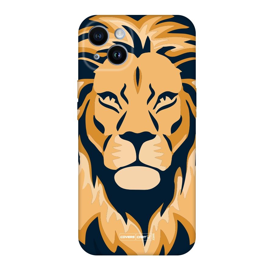 Designer Lion Original Polycarbonate Back Case for iPhone 14