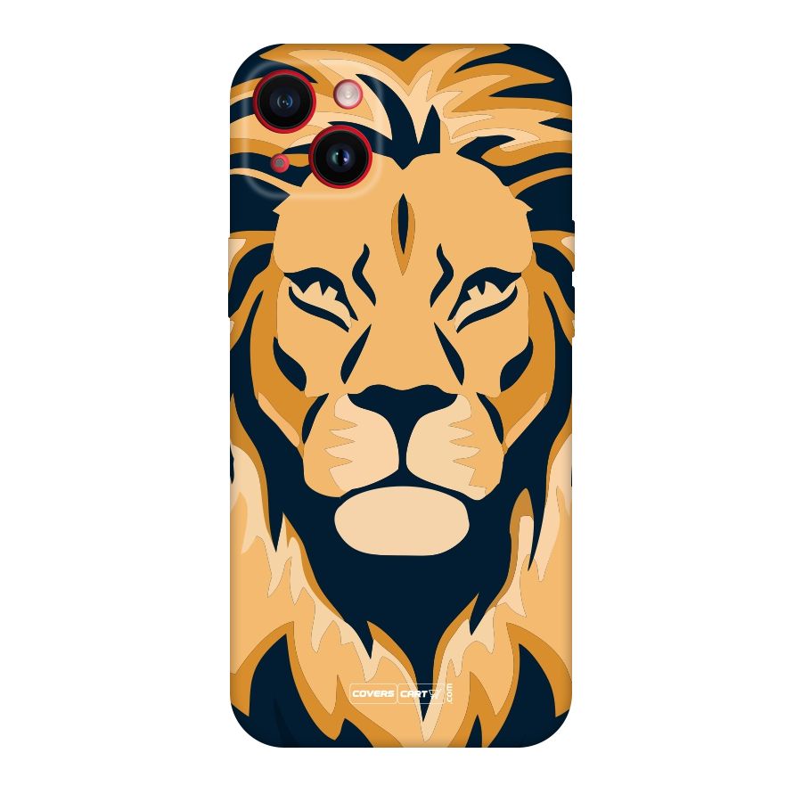 Designer Lion Original Polycarbonate Back Case for iPhone 14 Plus