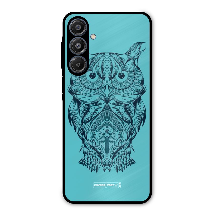 Designer Owl Metal Back Case for Galaxy A16 5G
