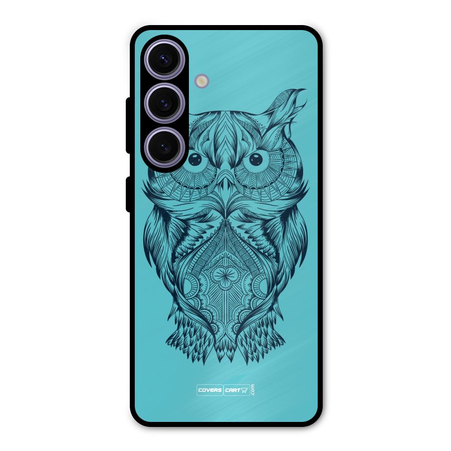Designer Owl Metal Back Case for Galaxy S24