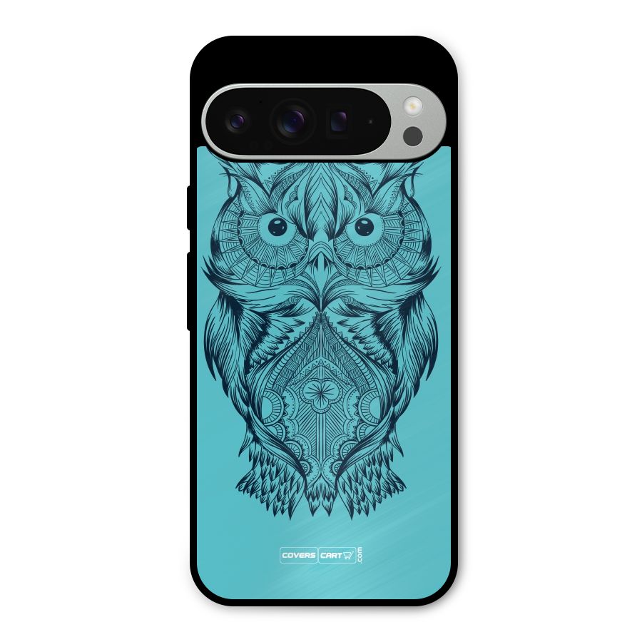 Designer Owl Metal Back Case for Google Pixel 9 Pro XL