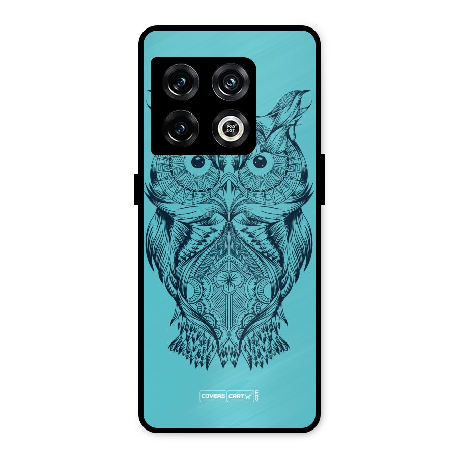 Designer Owl Metal Back Case for OnePlus 10 Pro 5G