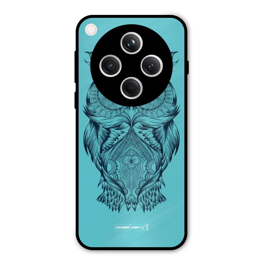 Designer Owl Metal Back Case for Oppo Find X8