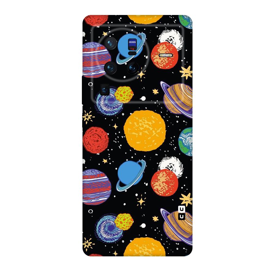 Designer Planets Original Polycarbonate Back Case for Vivo X80