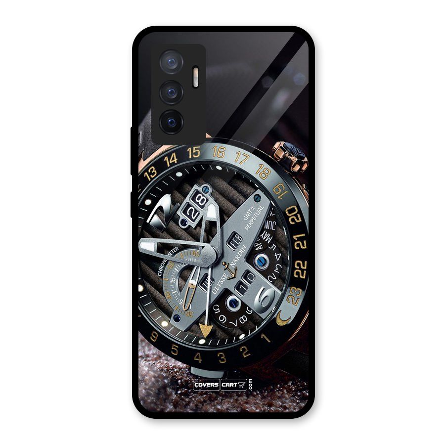 Designer Stylish Watch Glass Back Case for Vivo V23e
