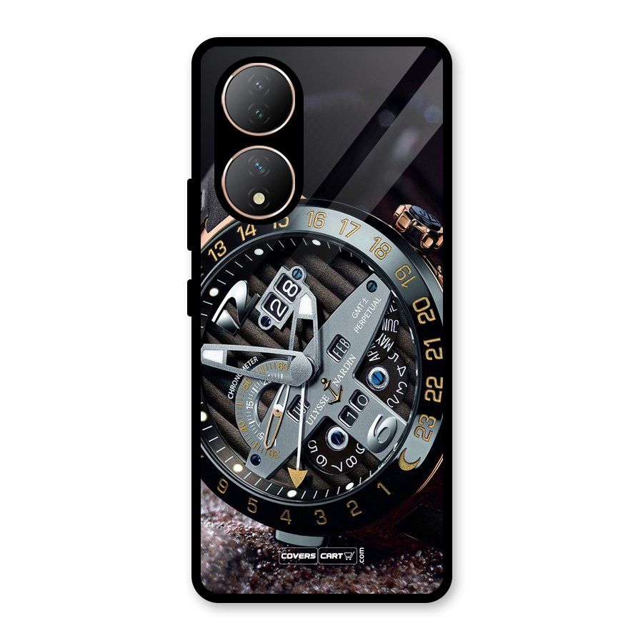 Designer Stylish Watch Glass Back Case for Vivo Y100A