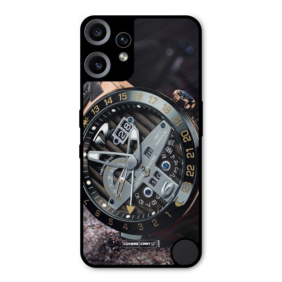 Designer Stylish Watch Metal Back Case for Nothing CMF Phone 2 Pro