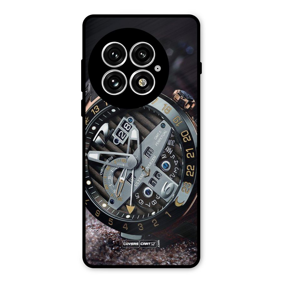 Designer Stylish Watch Metal Back Case for OnePlus 13