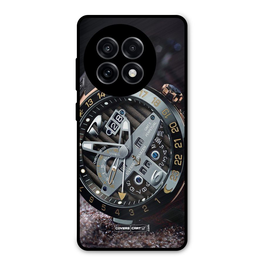 Designer Stylish Watch Metal Back Case for OnePlus 13R