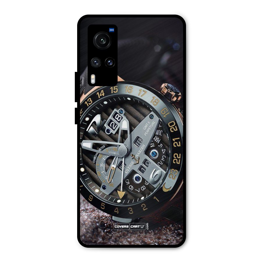 Designer Stylish Watch Metal Back Case for Vivo X60