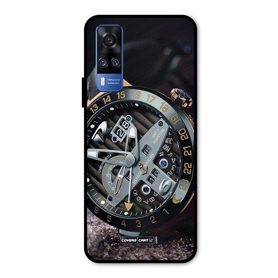 Designer Stylish Watch Metal Back Case for Vivo Y31