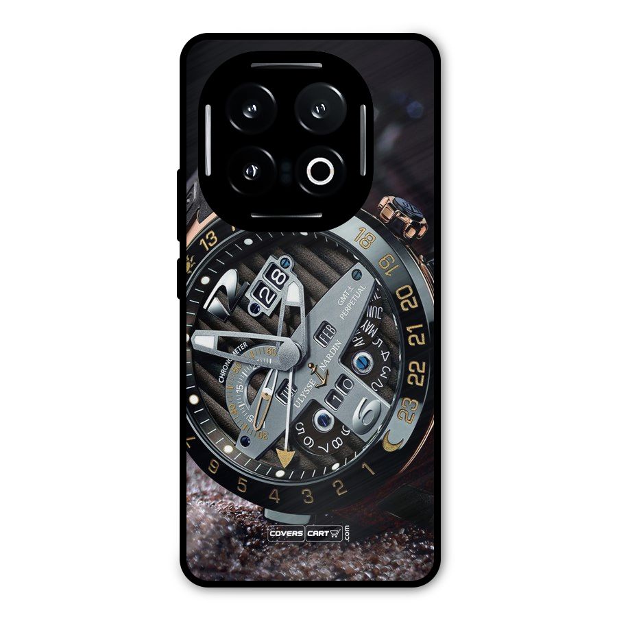 Designer Stylish Watch Metal Back Case for iQOO 13