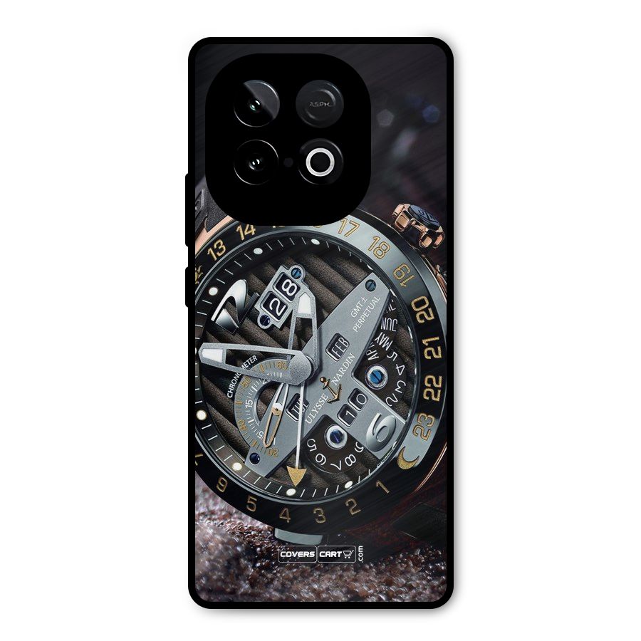 Designer Stylish Watch Metal Back Case for iQOO Neo 10