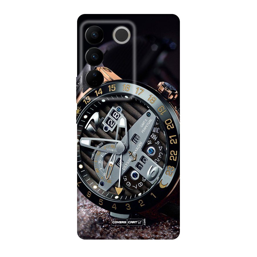 Designer Stylish Watch Original Polycarbonate Back Case for Vivo V27