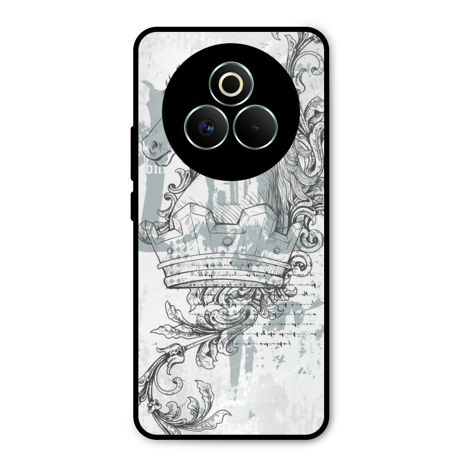 Designous Vintage Metal Back Case for Realme P3 Pro