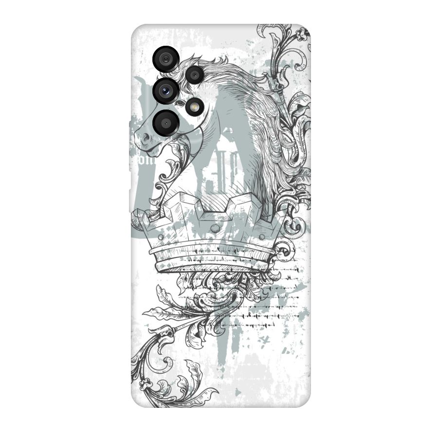 Designous Vintage Original Polycarbonate Back Case for Galaxy A53 5G