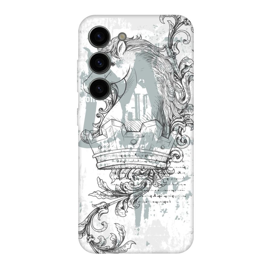 Designous Vintage Original Polycarbonate Back Case for Galaxy S23