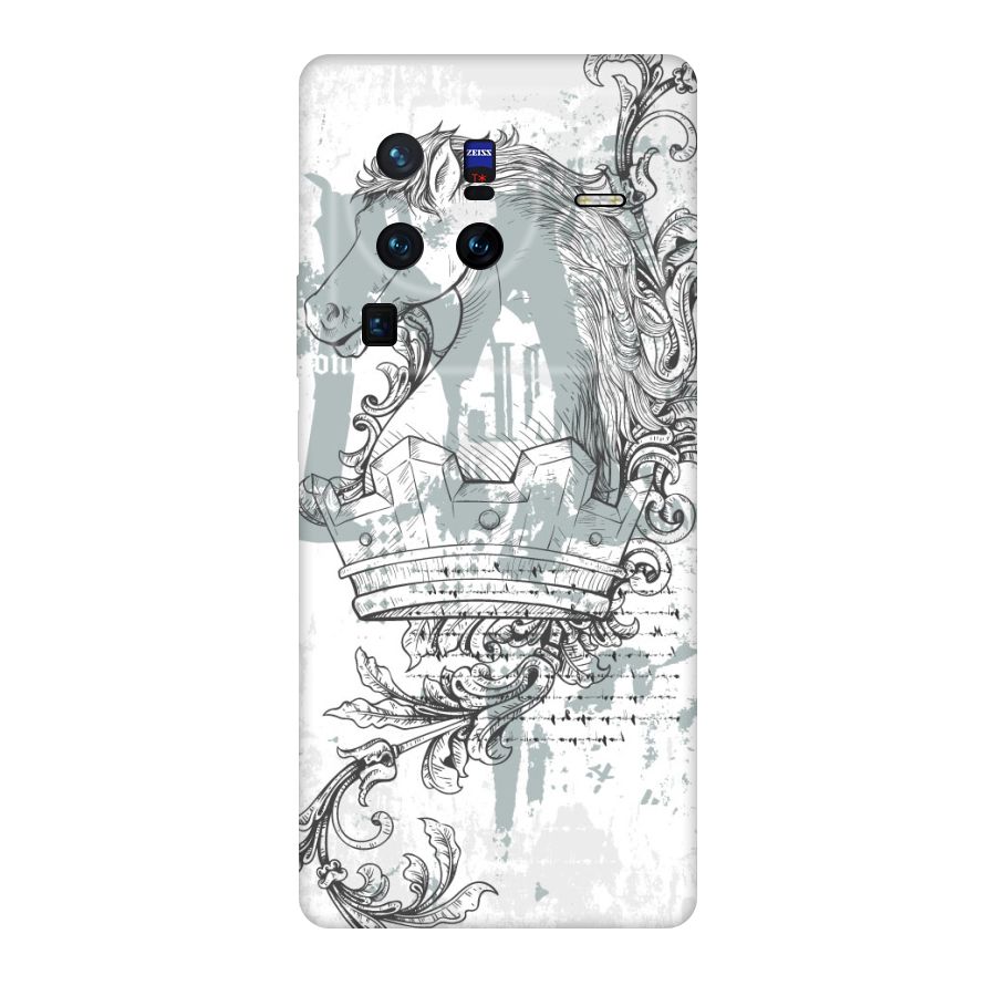 Designous Vintage Original Polycarbonate Back Case for Vivo X80