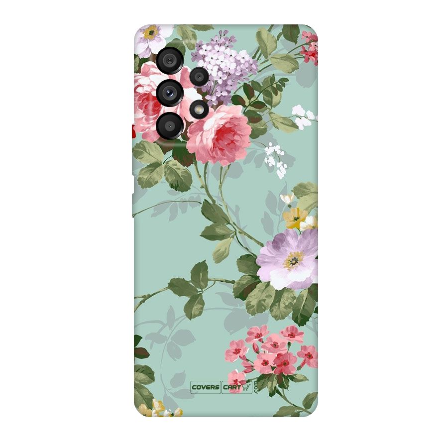 Desinger Floral Original Polycarbonate Back Case for Galaxy A53 5G