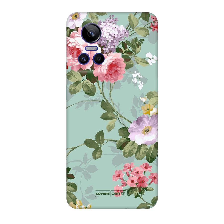 Desinger Floral Original Polycarbonate Back Case for Realme GT Neo 3