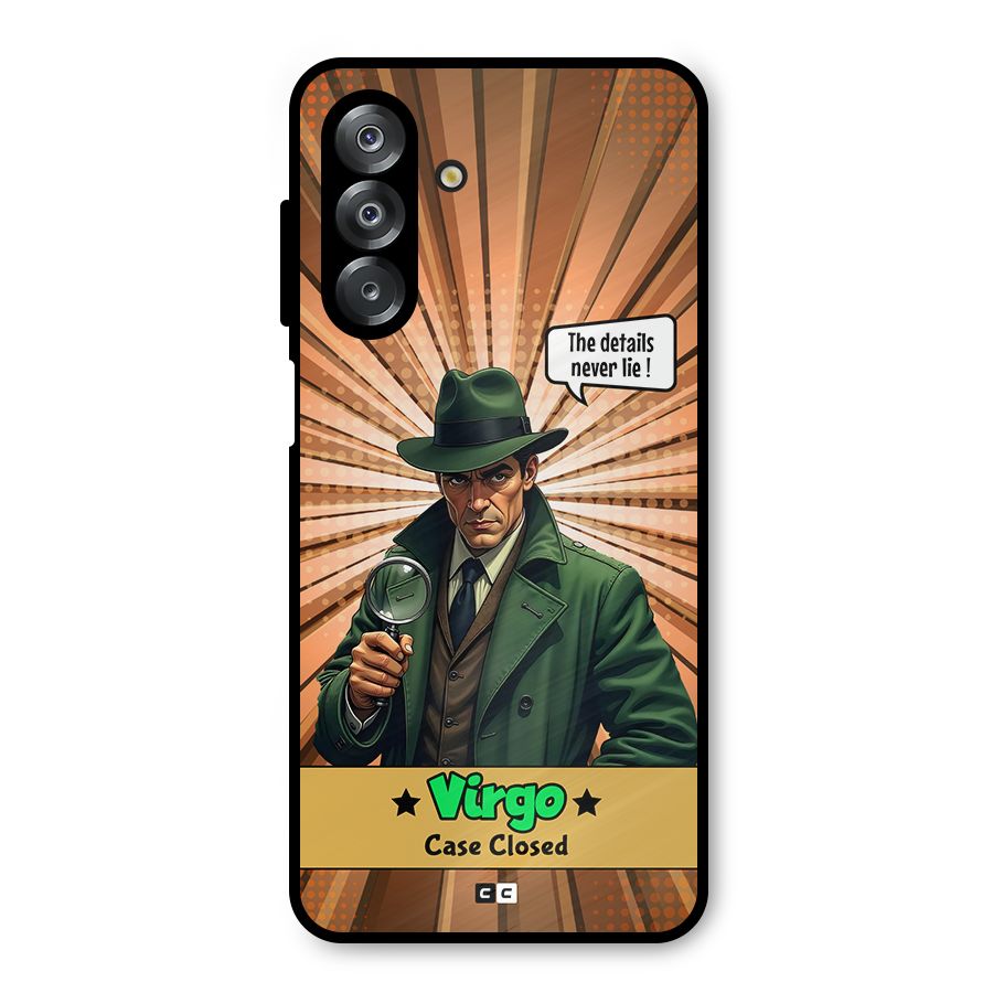 Detective Virgo Metal Back Case for Galaxy A26