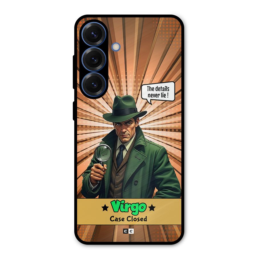 Detective Virgo Metal Back Case for Galaxy S25