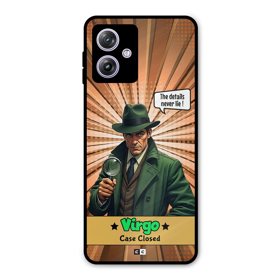 Detective Virgo Metal Back Case for Moto G64