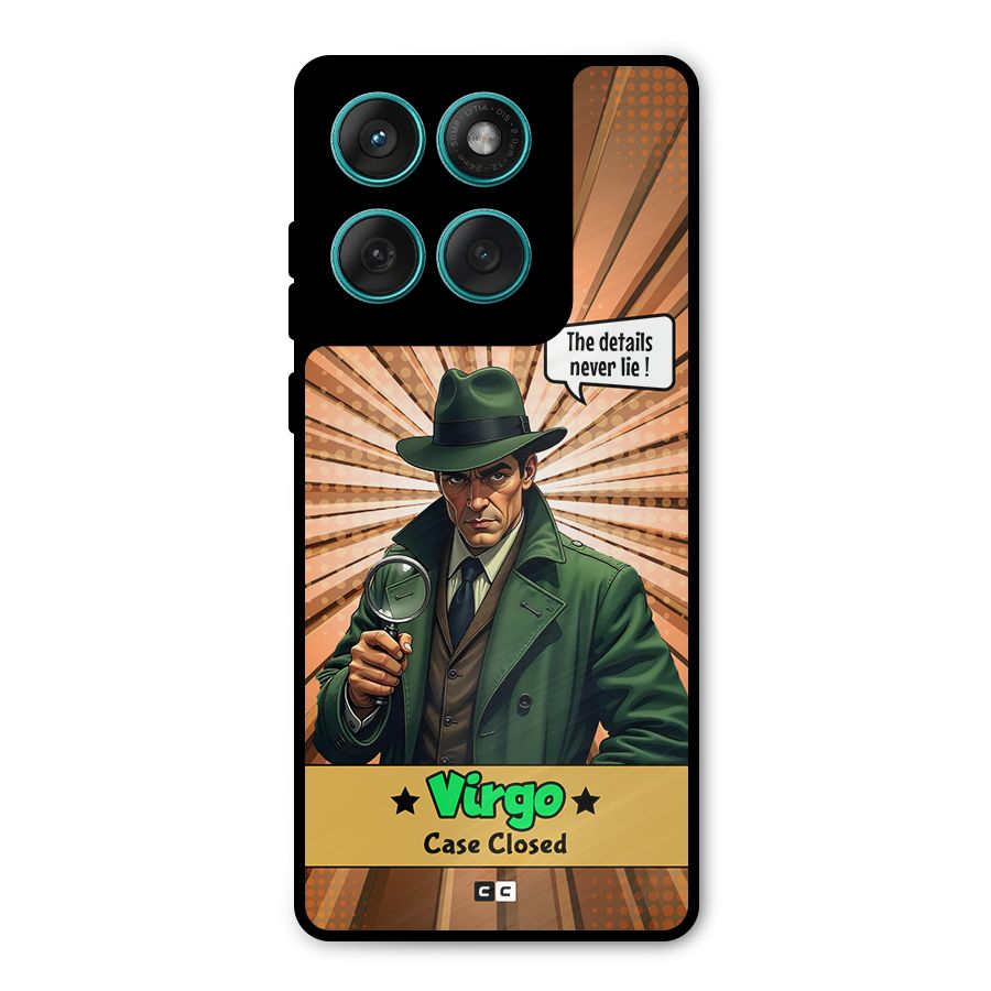 Detective Virgo Metal Back Case for Motorola Edge 60 Fusion