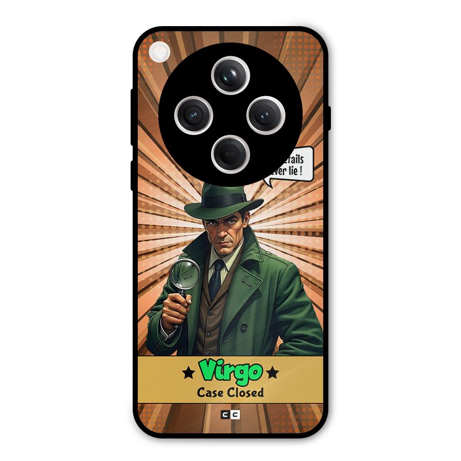 Detective Virgo Metal Back Case for Oppo Find X8
