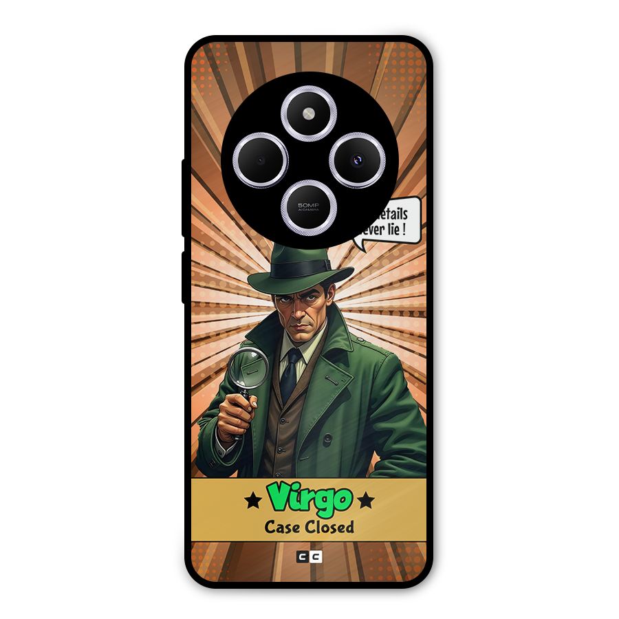 Detective Virgo Metal Back Case for Poco M7