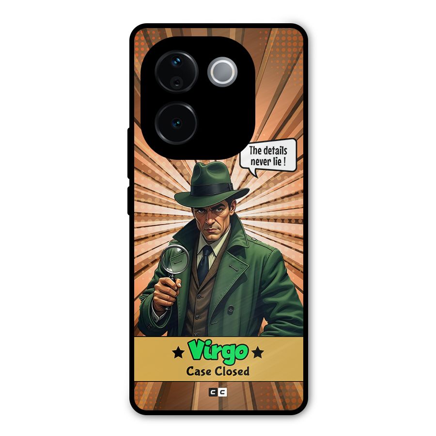 Detective Virgo Metal Back Case for Vivo T3 Pro