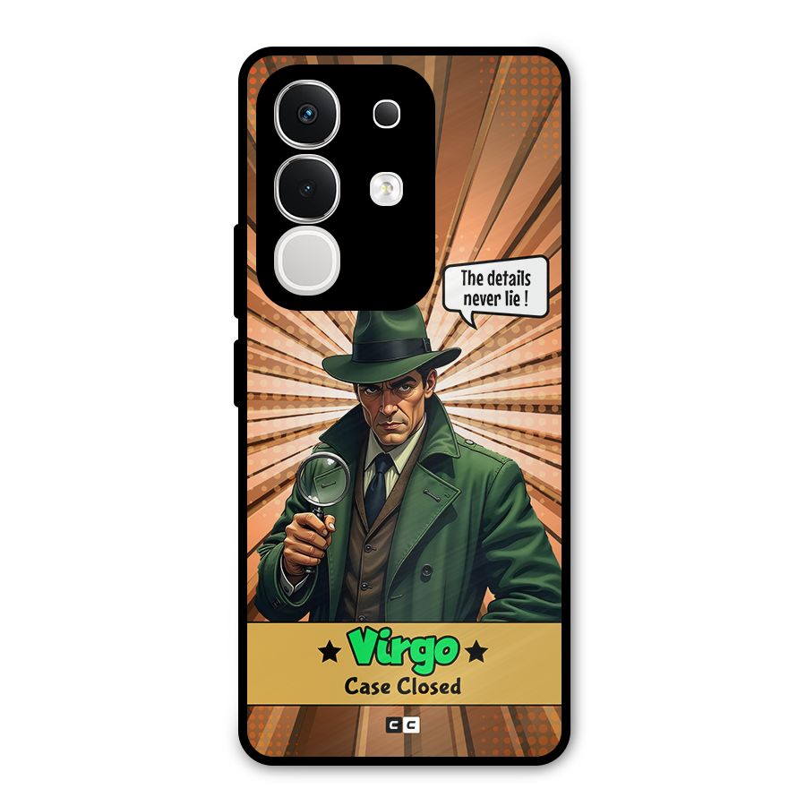 Detective Virgo Metal Back Case for Vivo T4x