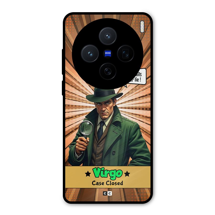 Detective Virgo Metal Back Case for Vivo X200