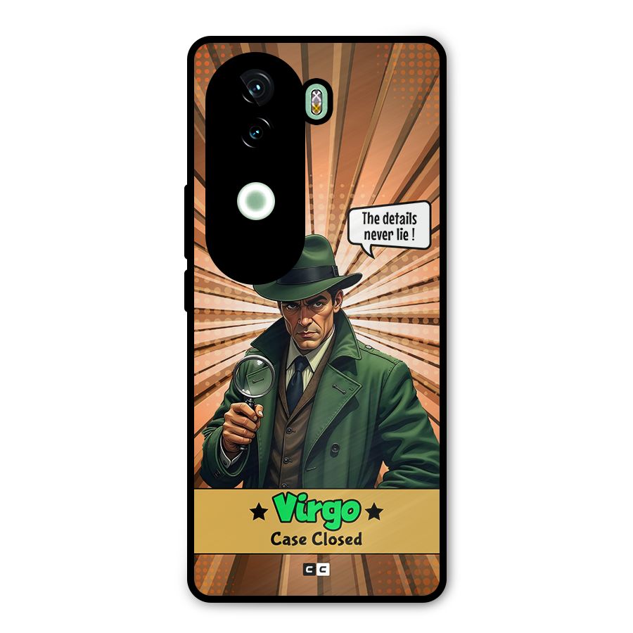 Detective Virgo Metal Back Case for iQOO Z9s