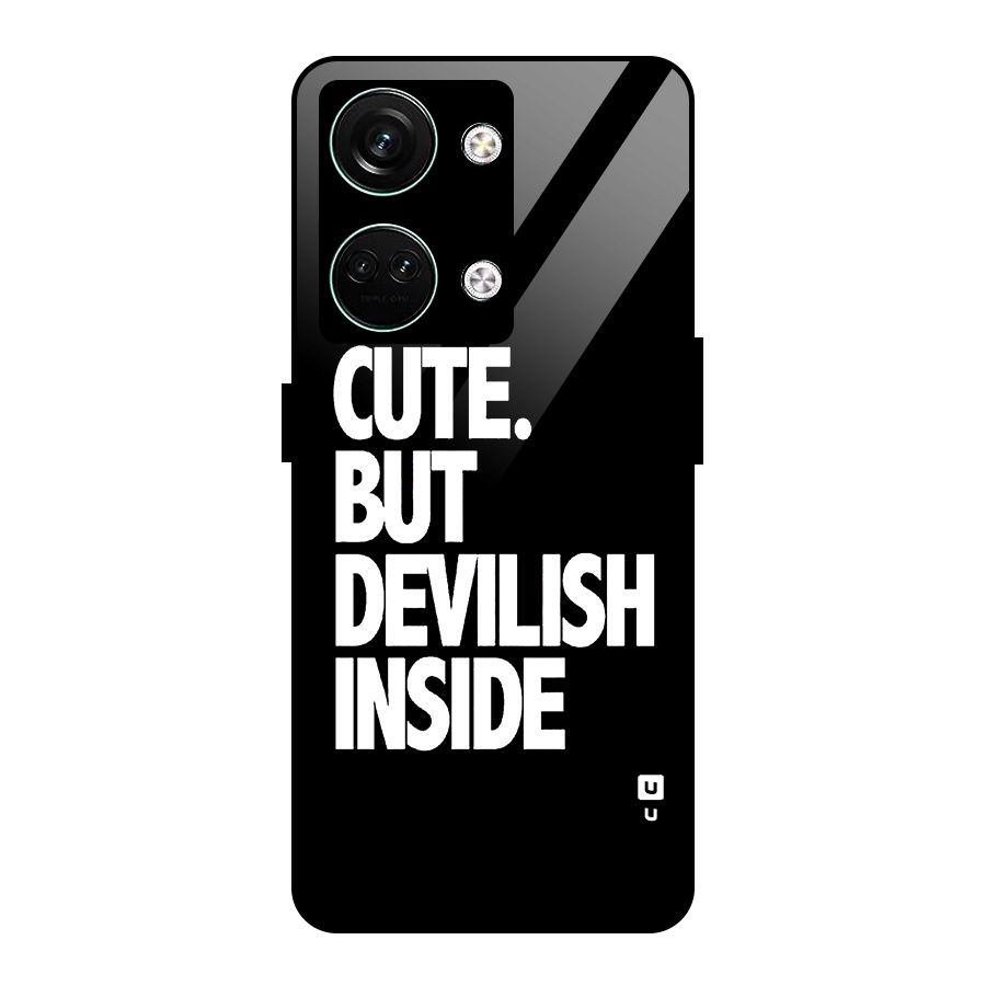 Devil Inside Glass Back Case for Oneplus Nord 3
