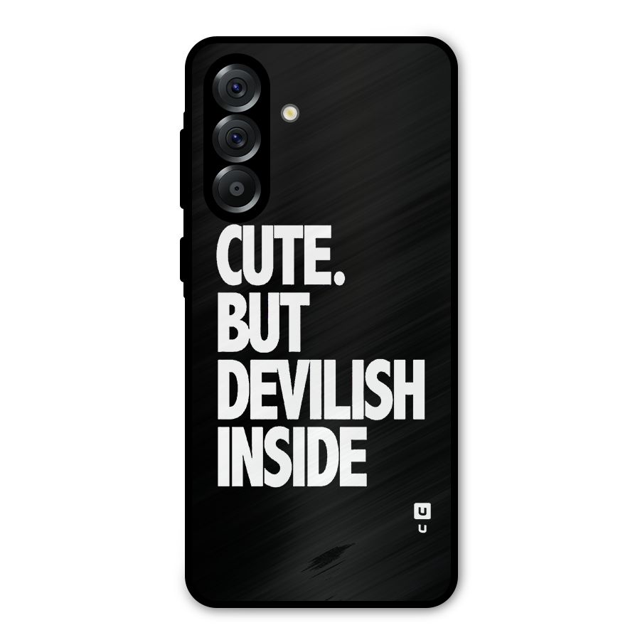 Devil Inside Metal Back Case for Galaxy A36