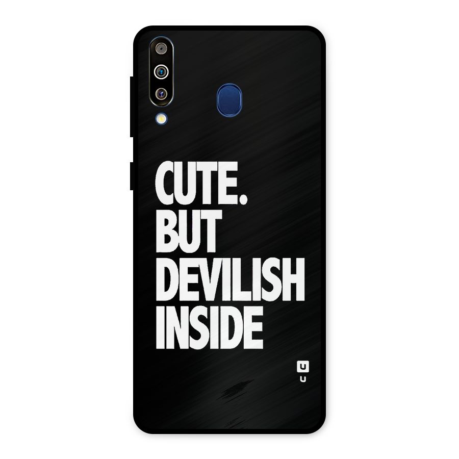 Devil Inside Metal Back Case for Galaxy M30