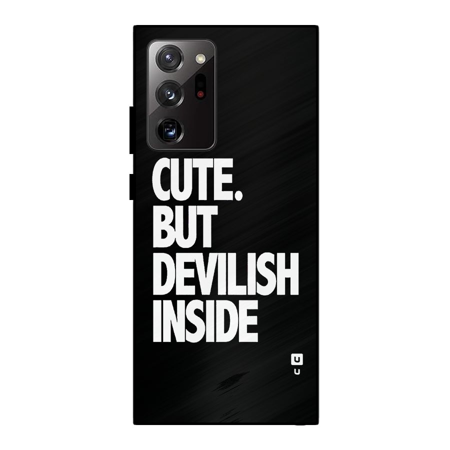 Devil Inside Metal Back Case for Galaxy Note 20 Ultra
