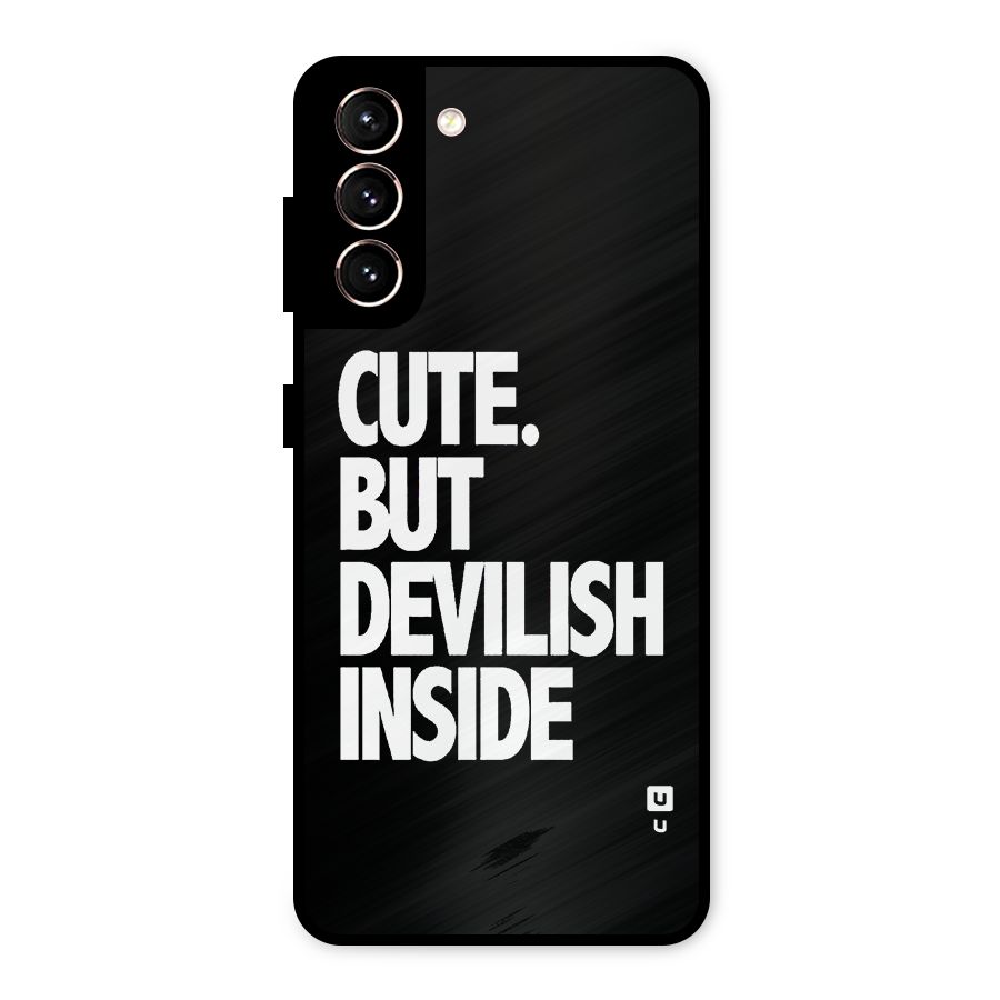 Devil Inside Metal Back Case for Galaxy S21 5G