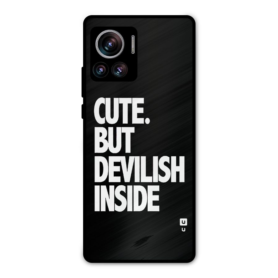 Devil Inside Metal Back Case for Motorola Edge 30 Ultra
