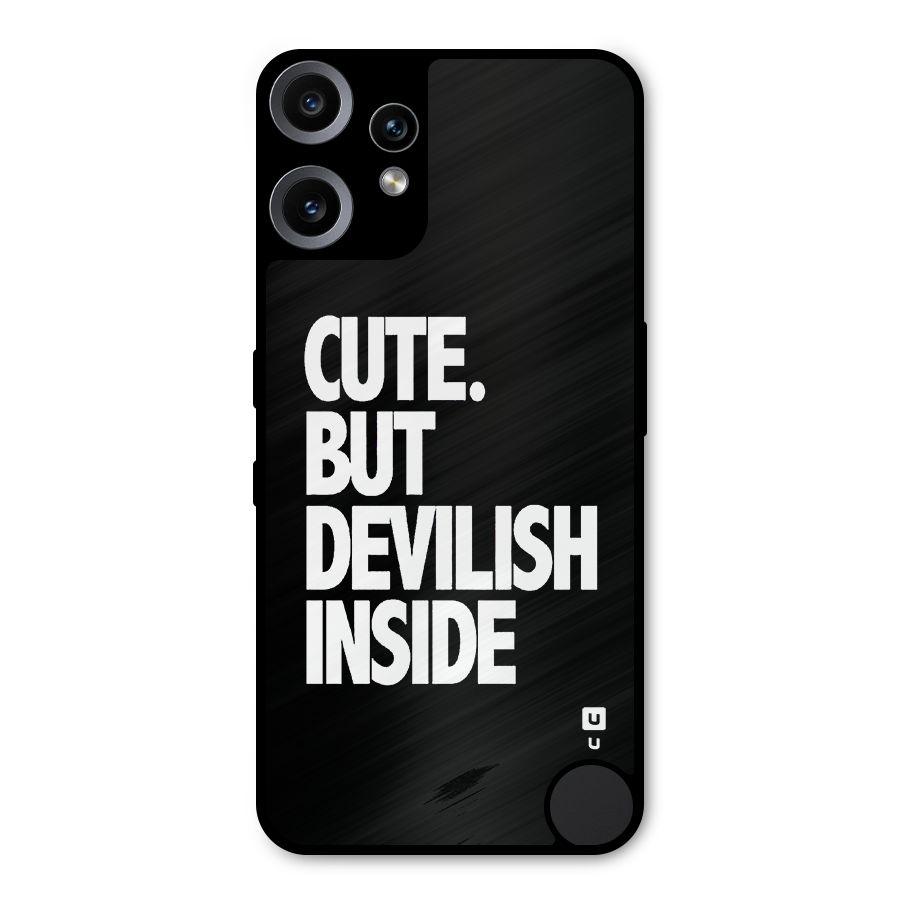 Devil Inside Metal Back Case for Nothing CMF Phone 2 Pro