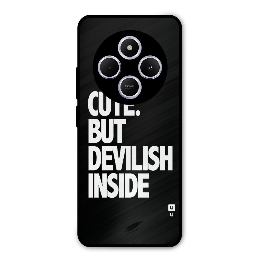 Devil Inside Metal Back Case for Poco M7