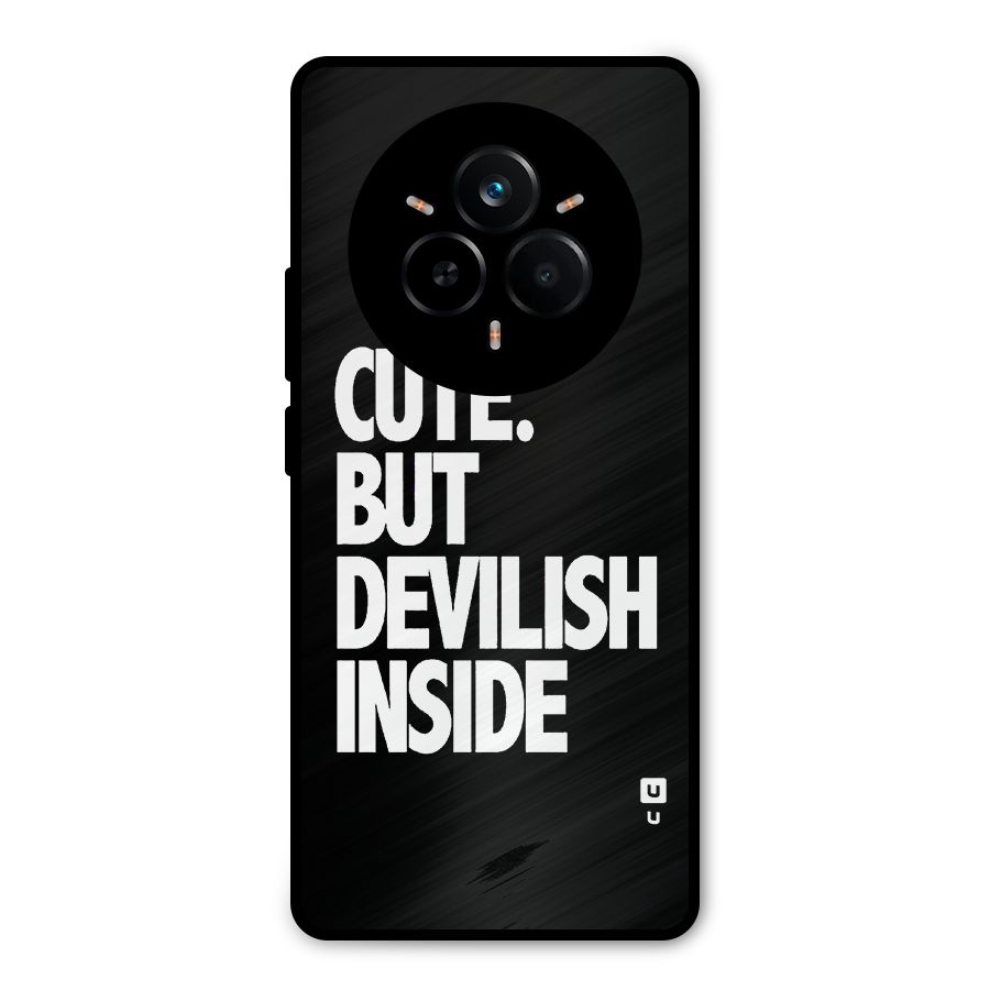 Devil Inside Metal Back Case for Realme 14 Pro