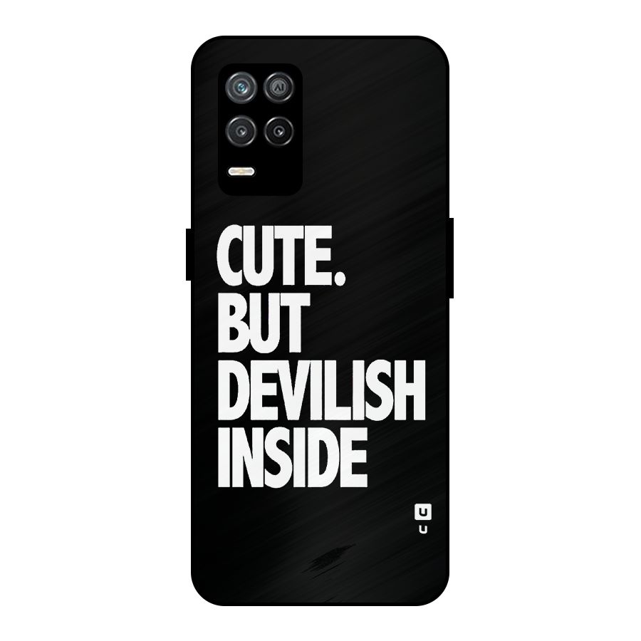 Devil Inside Metal Back Case for Realme 8 5G